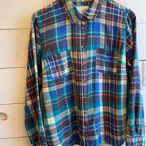 Size Xl sonoma flannel